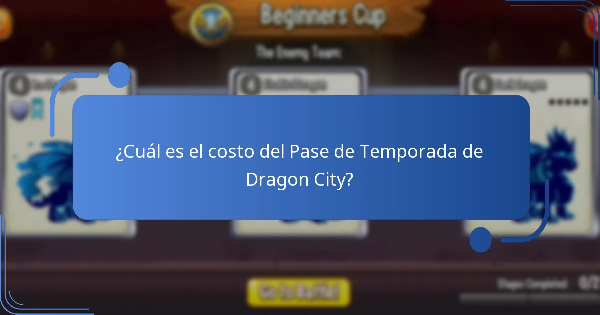 ¿Cómo se compara el Pase de Temporada de Dragon City con temporadas anteriores?
