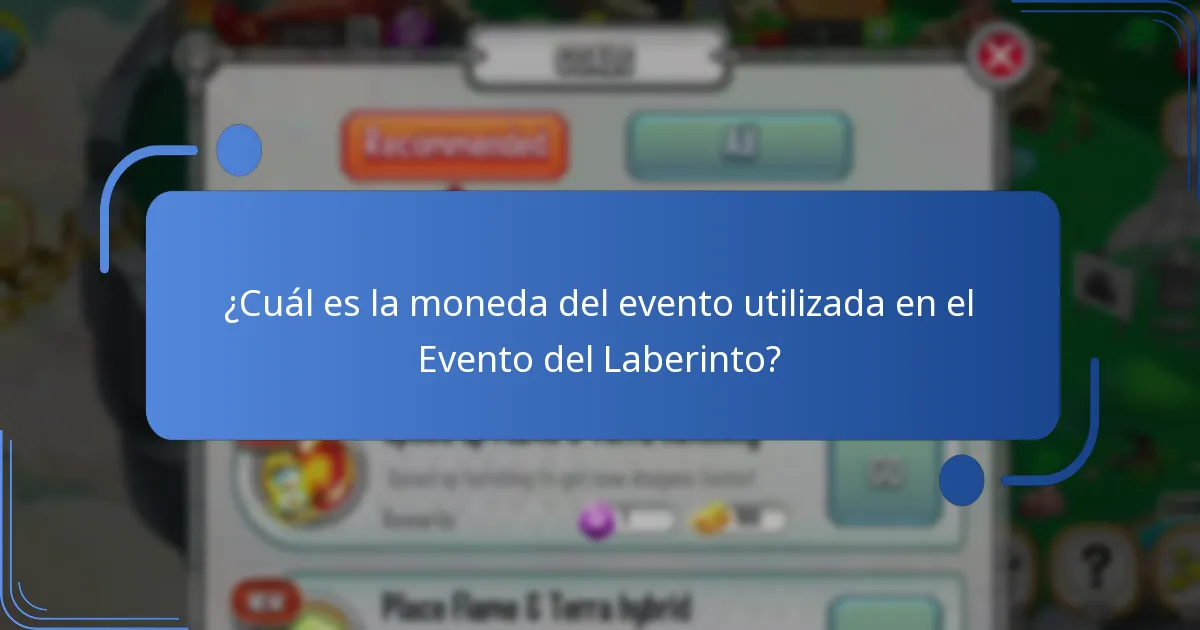 ¿Qué artículos especiales están disponibles durante el Evento del Laberinto?